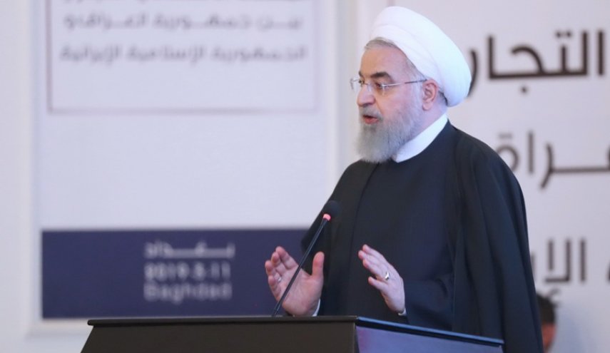 روحاني: التعاون الاقتصادي بين ايران والعراق يخدم مصلحة الشعبين والمنطقة