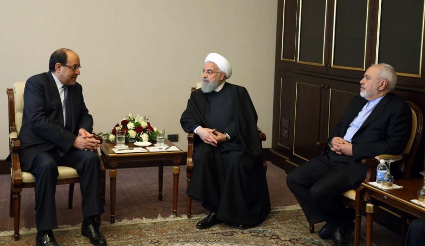 المالكي والعبادي والحكيم يجتمعون مع الرئيس روحاني