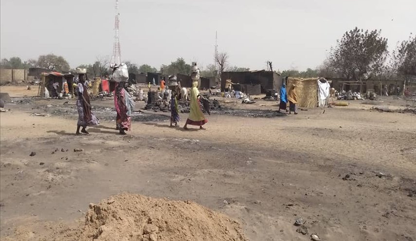 نشوب حريق في مخيم للاجئين بنيجيريا يخلّف قتلى ويشرّد الآلاف

