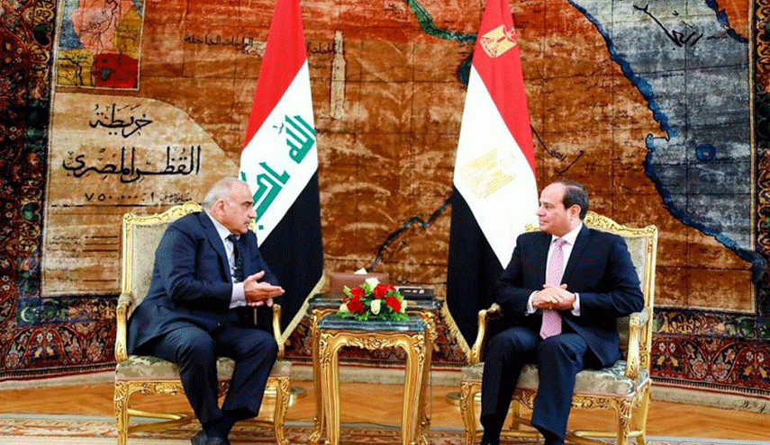 ماذا قال عبدالمهدي في القاهرة عن اعداء العراق؟