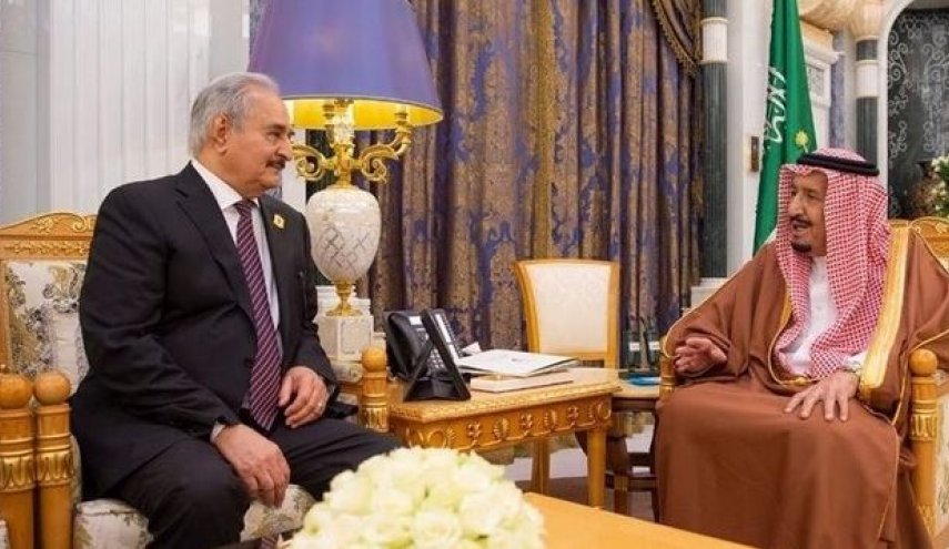 دیدارهای جداگانه فرمانده ارتش لیبی و نخست وزیر اردن با شاه سعودی
