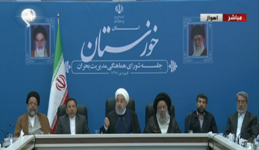 الرئيس روحاني يخاطب أمیركا بشأن الجولان