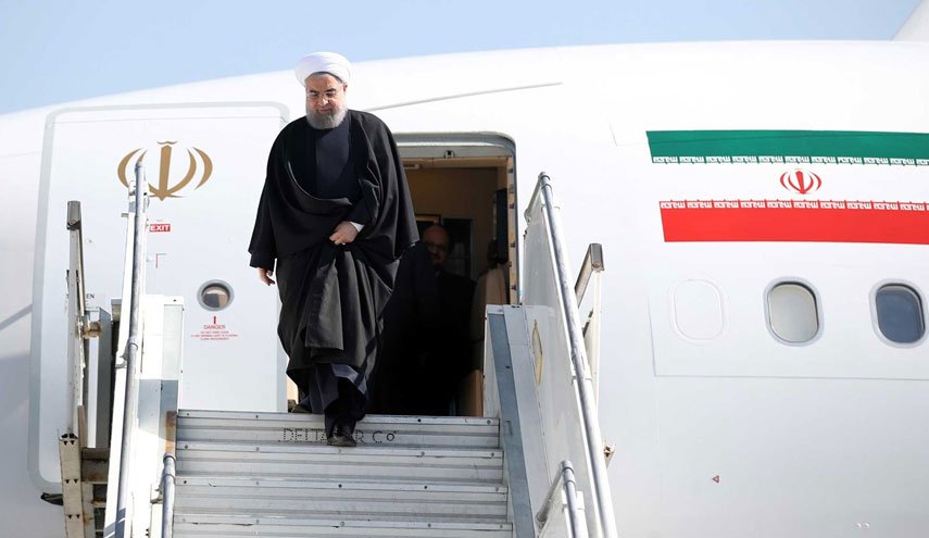 بازگشت رییس جمهوری به تهران پس از سفر به خوزستان