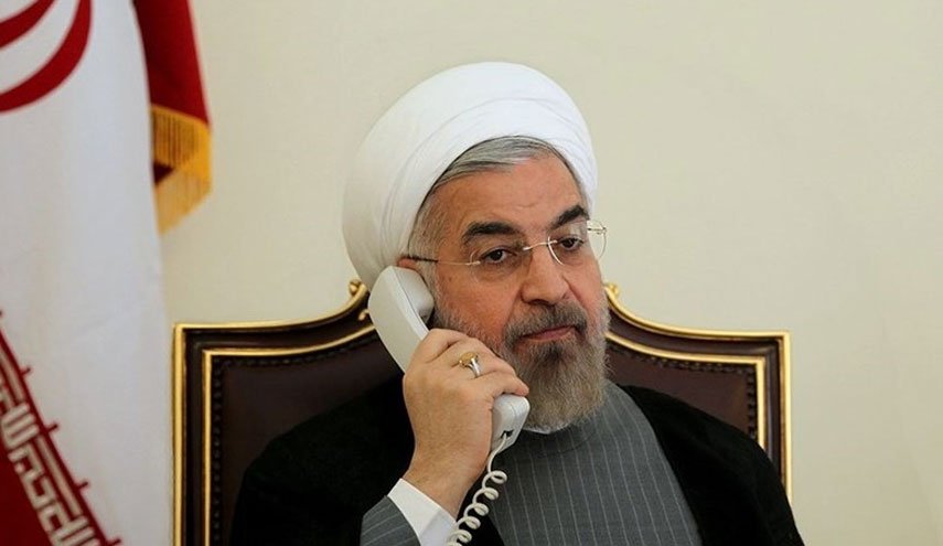 تماس تلفنی روحانی با استاندار البرز