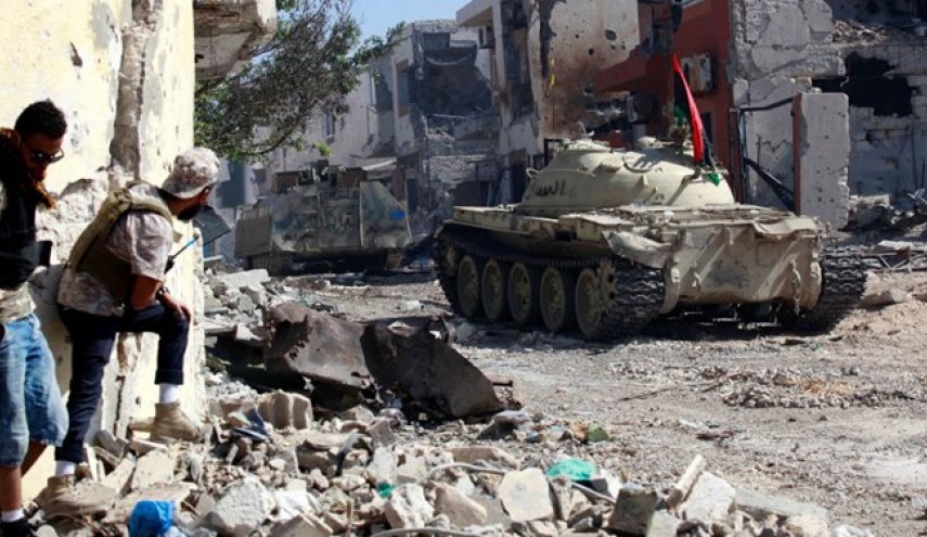 بمباران اهداف داعش در شمال لیبی