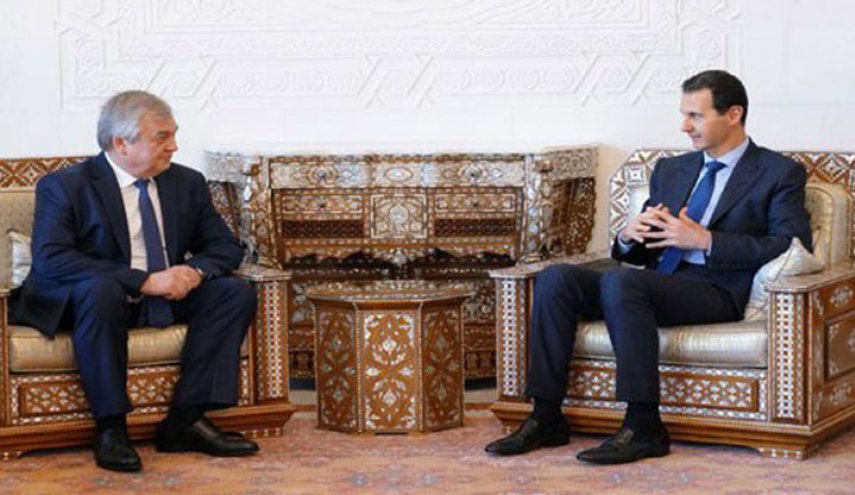 ماذا قال الرئيس السوري لمبعوث نظيره الروسي؟