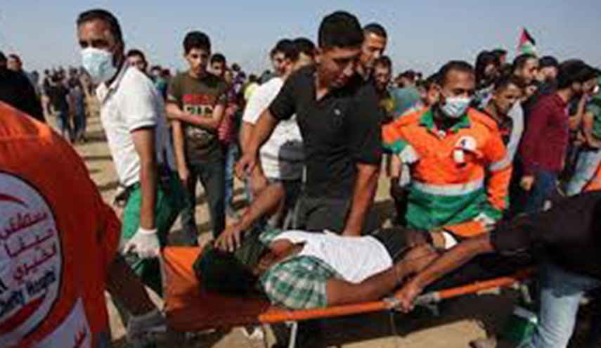 اصابة فلسطيني بنيران الإحتلال في نابلس