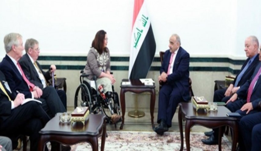 هیأتی از سنای آمریکا با نخست‌وزیر عراق دیدار کرد