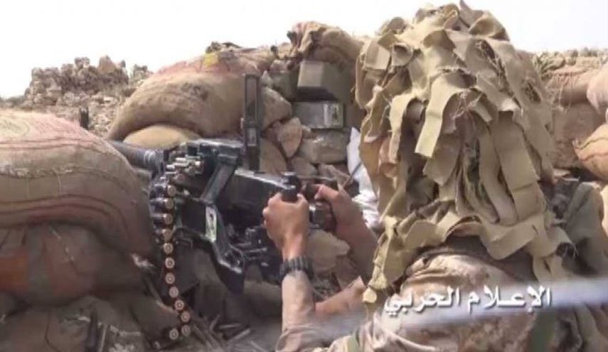تدمير 5 آليات للمرتزقة ومصرع من عليها في جبهة نجران
