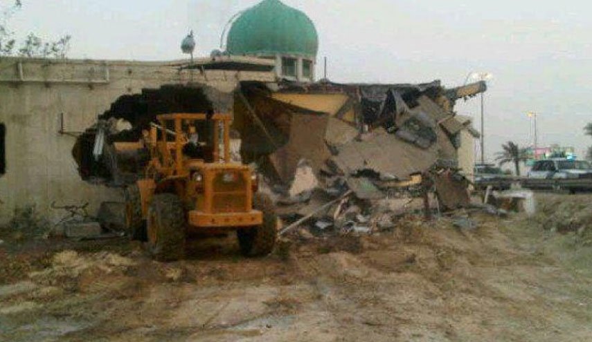 تخریب 11مسجد توسط رژیم آل خلیفه بحرین 