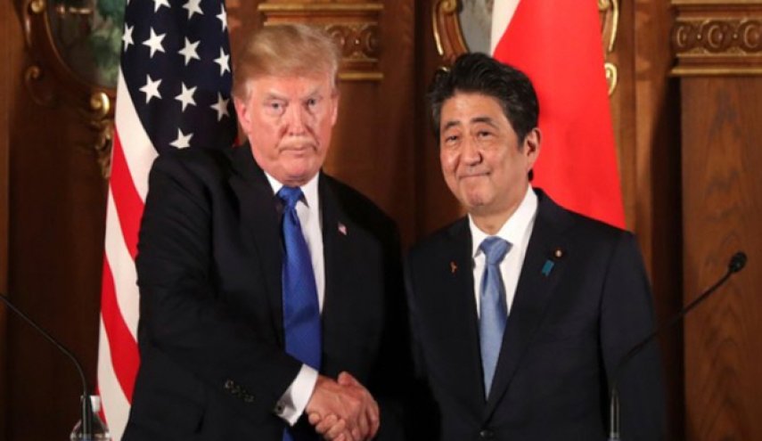 گفت‌وگوی ترامپ با نخست‌وزیر ژاپن درباره ایران