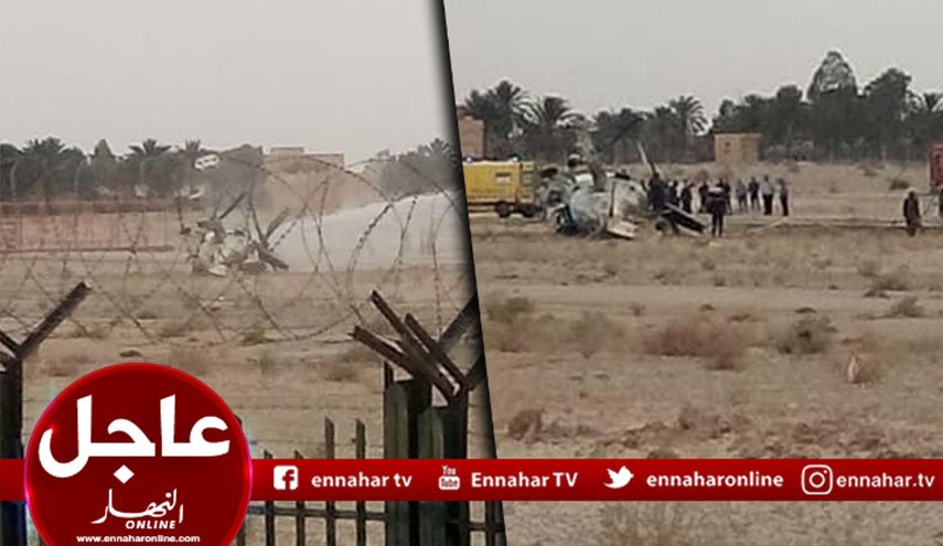 سقوط طائرة عسكرية جزائرية جنوبي البلاد

