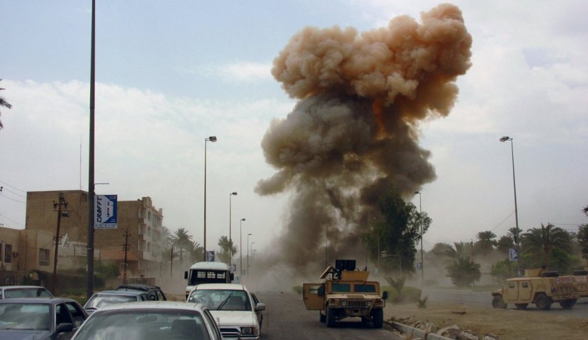 بالصور... انفجار يهز قلب الموصل
