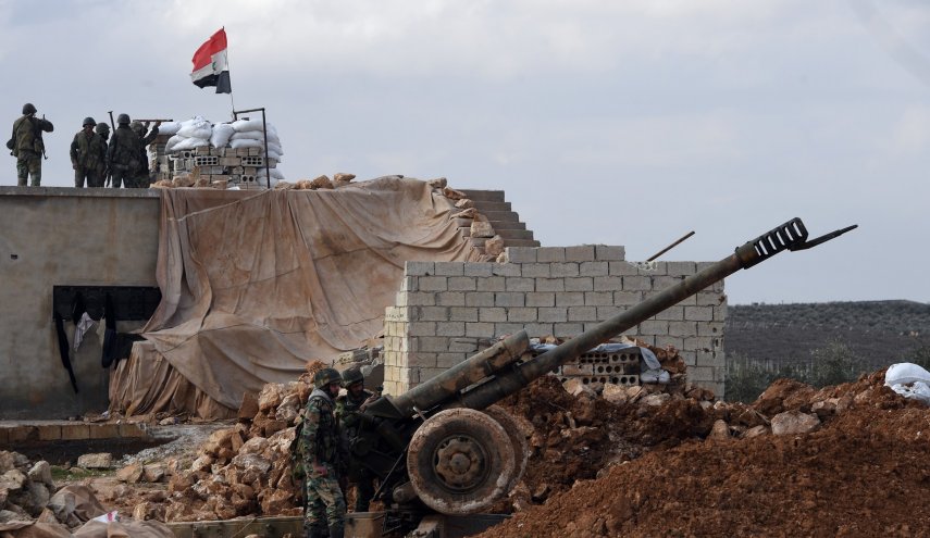مناورة تكتيكية للجيش السوري في تل عثمان بريف حماة