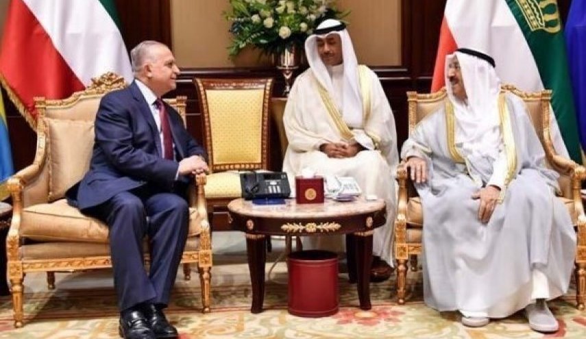 دیدار وزیر خارجه عراق با امیر کویت
