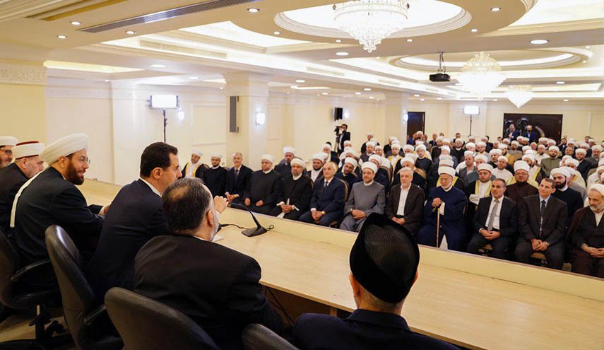 الرئيس الأسد: الوهابية ساهمت بانتشار التطرف الديني