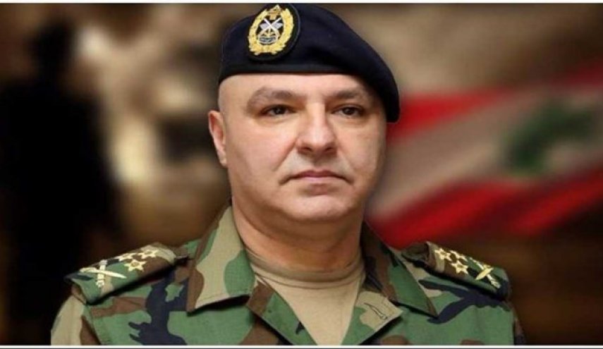 فرمانده کل ارتش لبنان: تا آزادسازی کامل سرزمین‌مان آرام نخواهیم نشست
