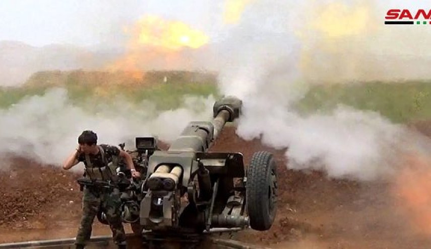 الجيش السوري يرد على اعتداءات إرهابيي جبهة النصرة