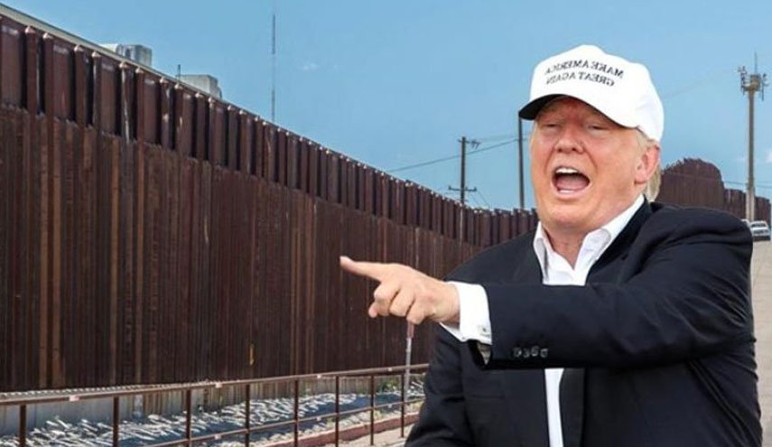 اتهام جدید ترامپ به مکزیک برای به کرسی نشاندن دیوار نژاد پرستی