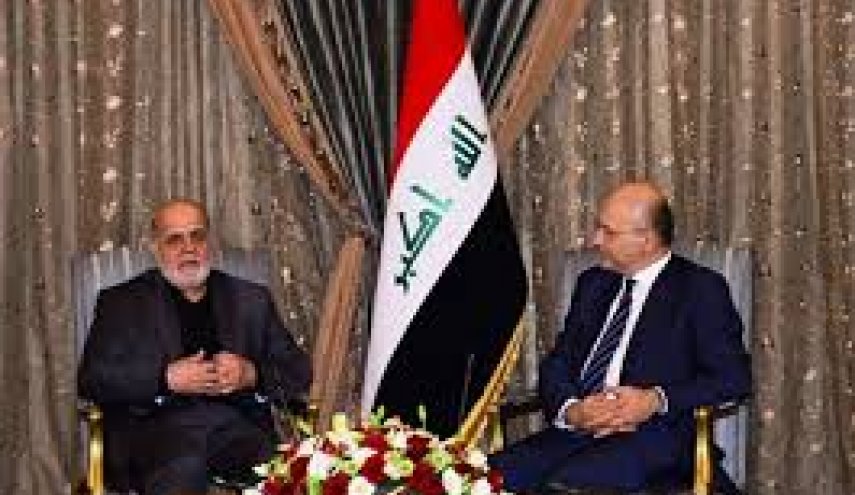 دیدار برهم صالح و و ایرج مسجدی؛ تاکید بر اهمیت تقویت روابط تهران-بغداد
