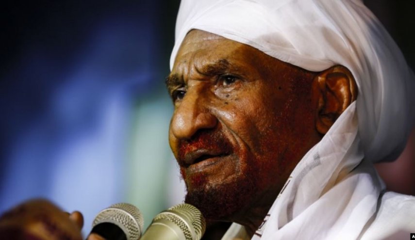 حزب الأمة السوداني يصدر بيانا عاجلا بشأن محاولة فض الاعتصام بالقوة