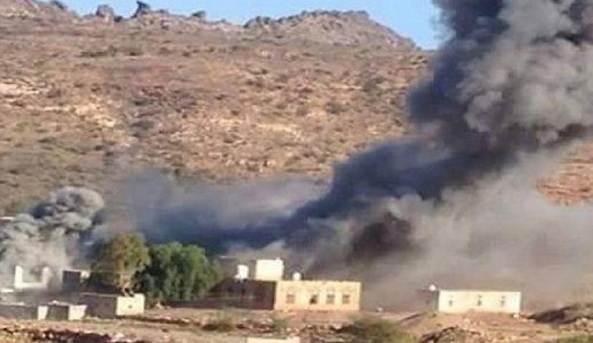 استشهاد 5 مدنيين يمنيين جراء غارة تحالف العدوان السعودي بالضالع