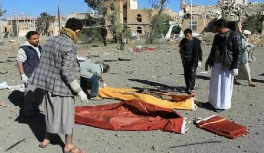 شهادت 5 یمنی در حملات هوایی عربستان به جنوب یمن 