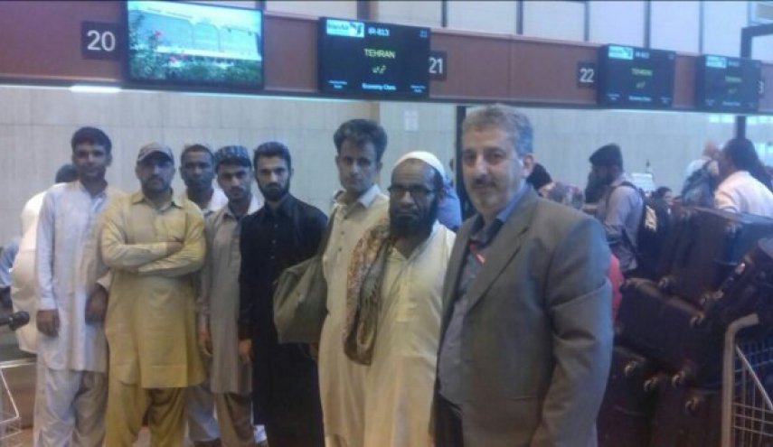 آزادی ۶ ملوان ایرانی دستگیر شده توسط گارد ساحلی پاکستان