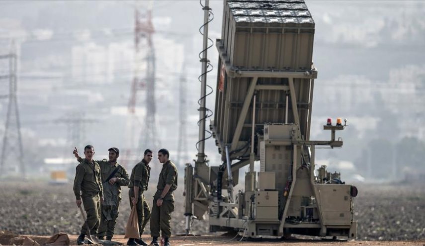 استقرار گنبد آهنین در پی شلیک موشک از نوار غزه 