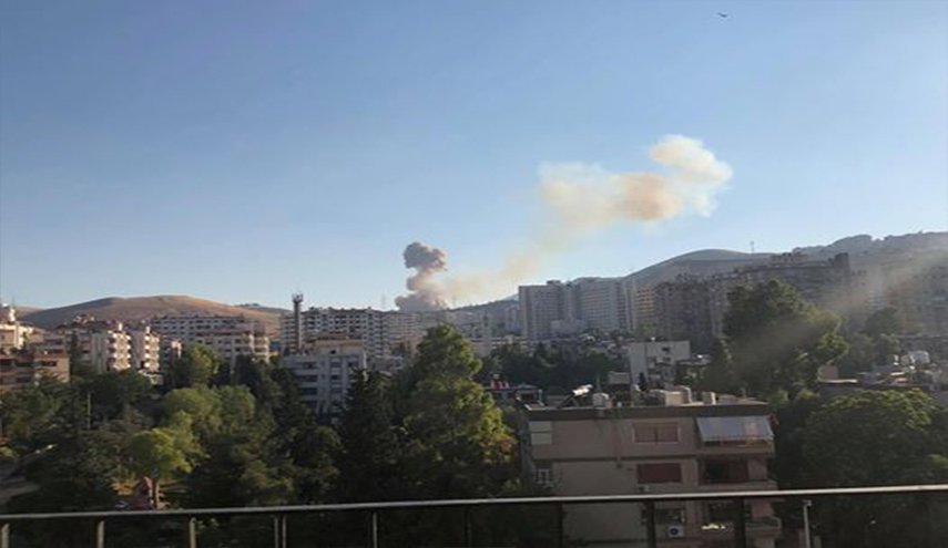 شنیده شدن صدای انفجار در دمشق