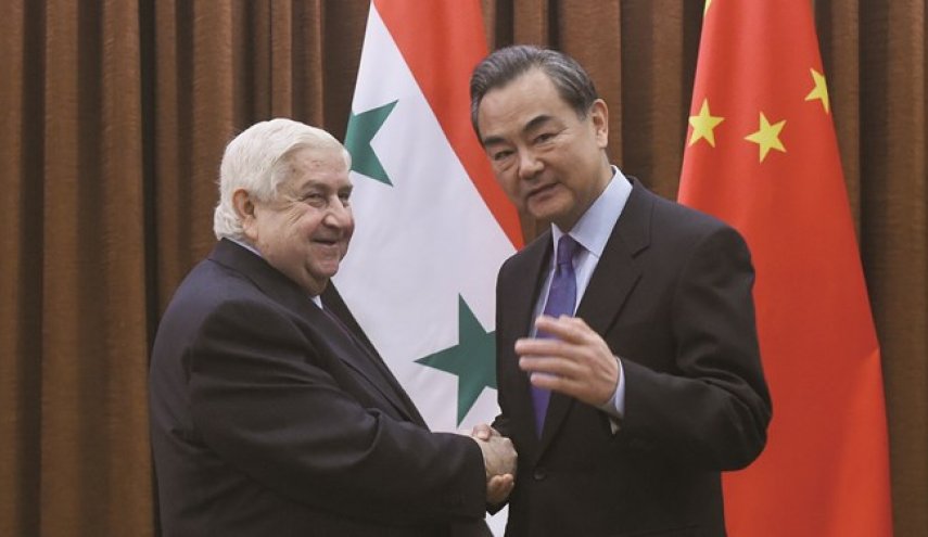 وزیر خارجه سوریه برای دیدار با مقامات چین وارد پکن شد
