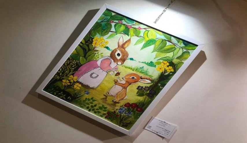 شاهد بالصور.. إقامة معرض رسم للأطفال والأمهات في إصفهان