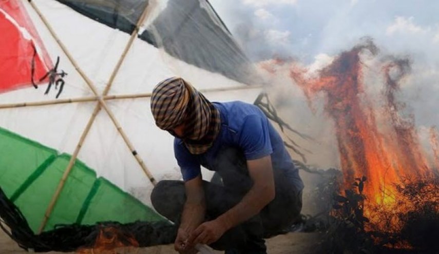 تل‌آویو مدعی توافقی در زمینه توقف ارسال بالن‌های آتش‌زا از غزه شد