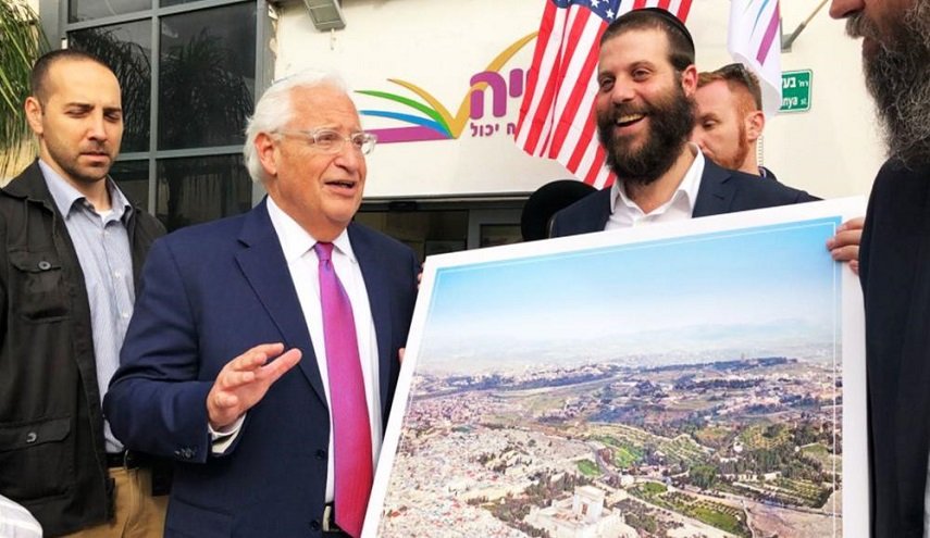 حضور أمريكي رسمي لافتتاح نفق استيطاني في القدس المحتلة