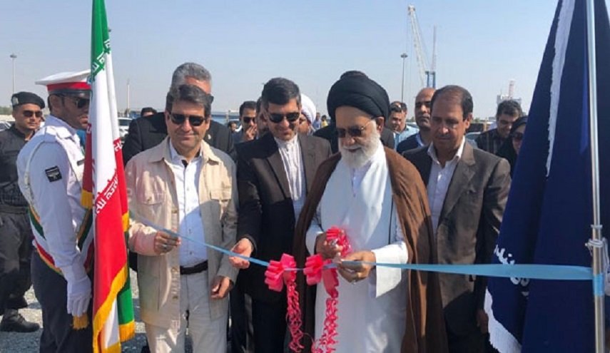 ايران تدشن المرحلة الاولى من محطة بحرية في محافظة هرمزكان