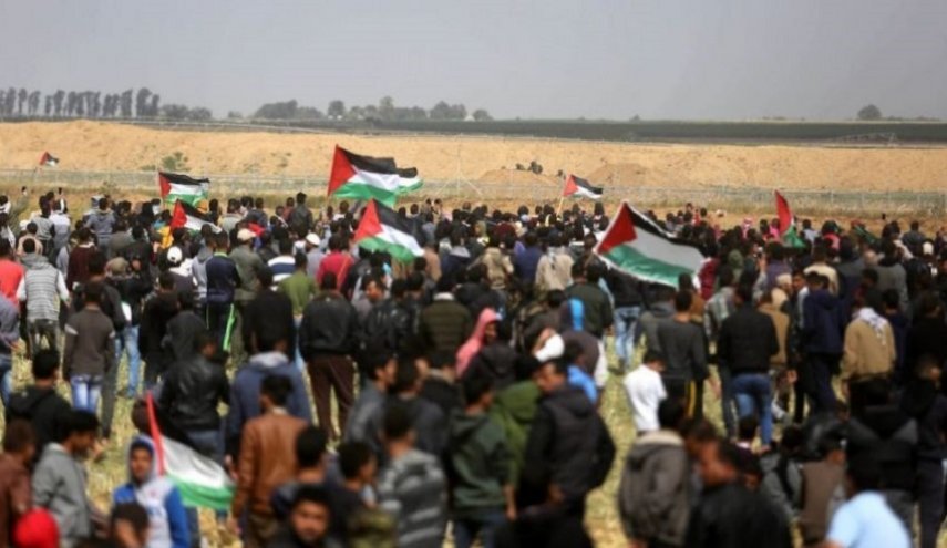 آمادگی فلسطینی ها برای برگزاری 65 تظاهرات بازگشت