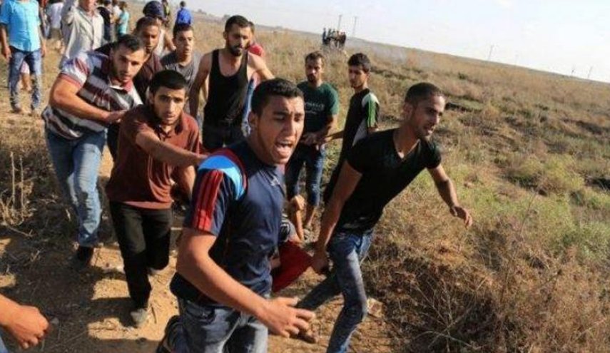 اصابة 16 فلسطينيا برصاص الاحتلال شرق قطاع غزة