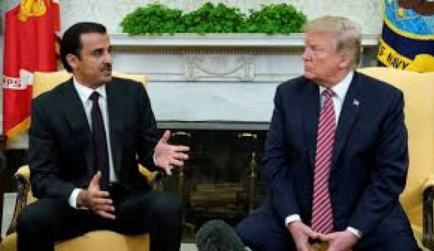 ترامپ، از افزایش همکاری نظامی میان آمریکا و قطر تمجید کرد