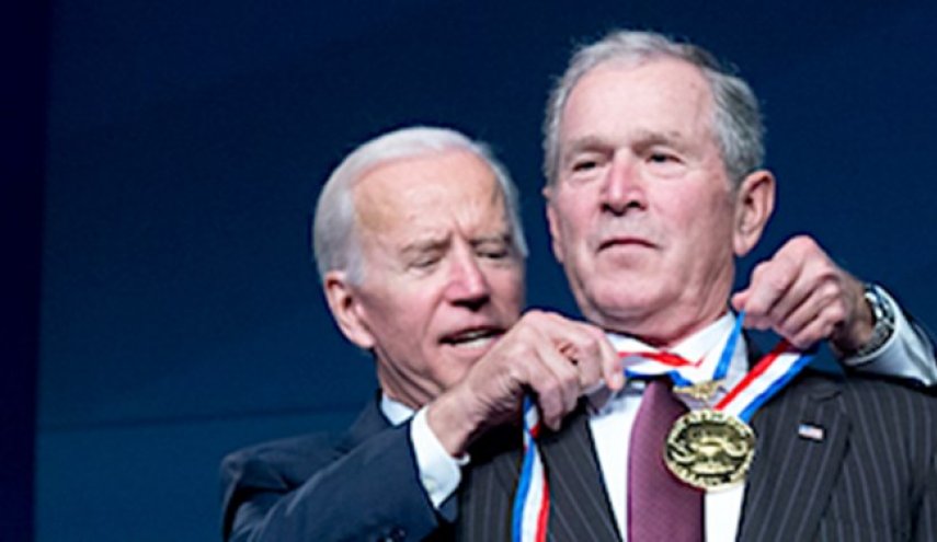 بایدن: اعتمادم به بوش قبل از جنگ عراق اشتباه بود
