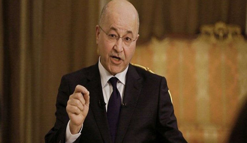 برهم صالح يستقبل سفير البحرين لدى العراق