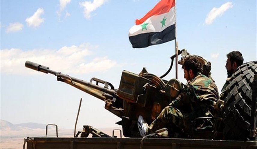 الجيش السوري يوجه ضربات مركزة لارهابيين موجودين بريف ادلب