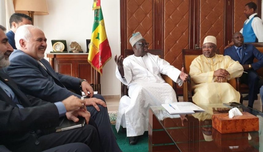ظریف با رئیس مجلس ملی سنگال دیدار کرد
