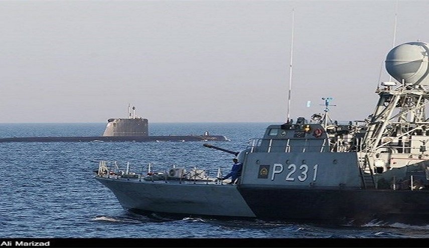 ايران وروسيا تجريان مناورات بحرية مشتركة