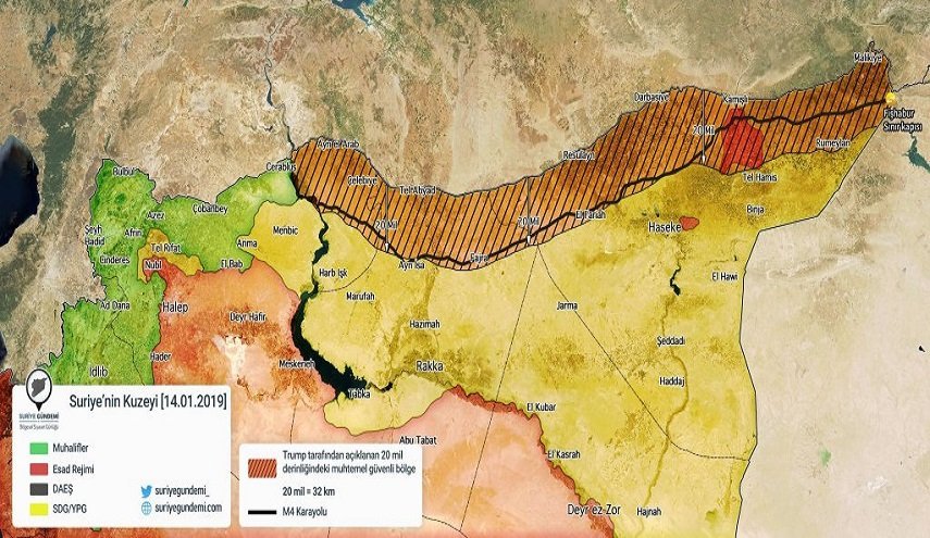منطقه امن یا گذرگاه صلح؛ پشت پرده تحرکات ترکیه و آمریکا در سوریه  