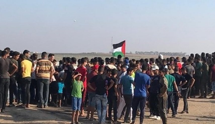 مجروح شدن 4 فلسطینی در جریان 69مین راهپیمایی بازگشت