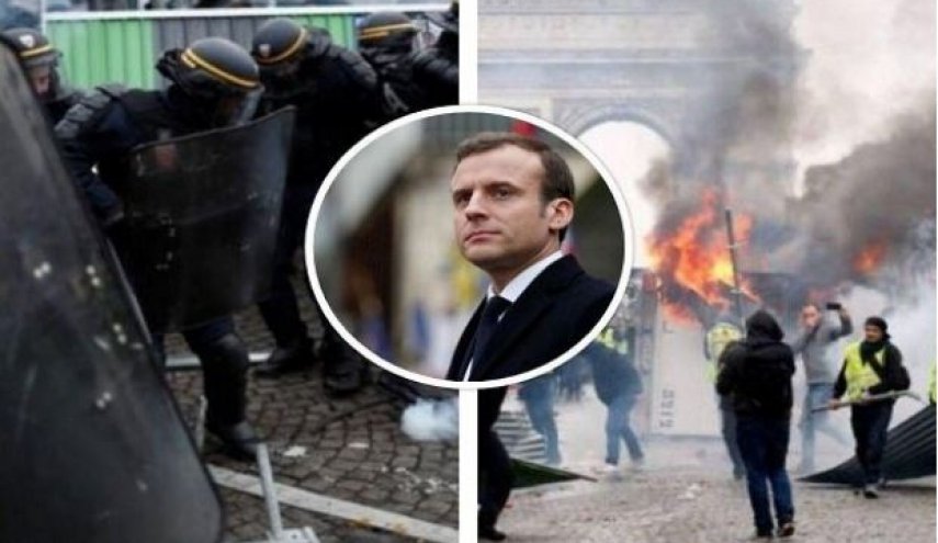 برگزاری تظاهرات جلیقه‌زردها در فرانسه