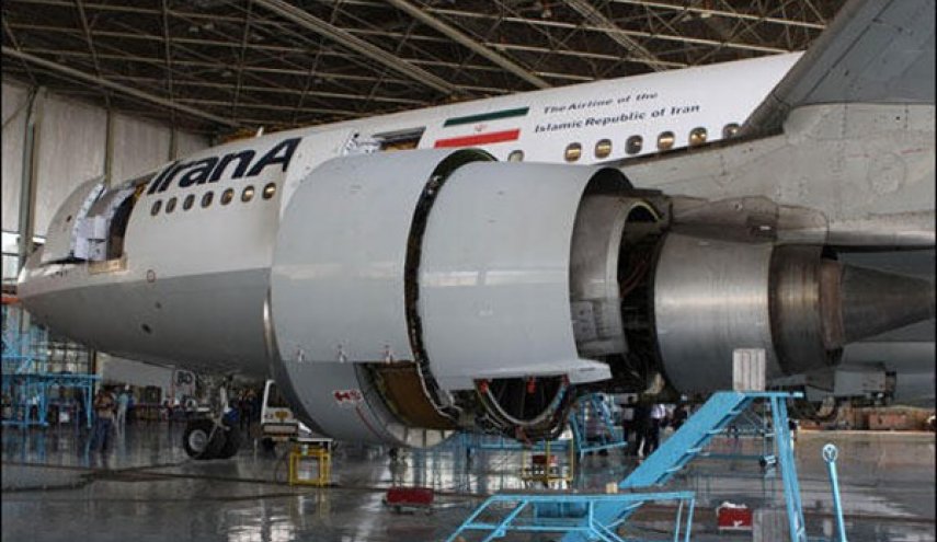 ايران تقتحم عالم صناعة قطع غيار الطائرات