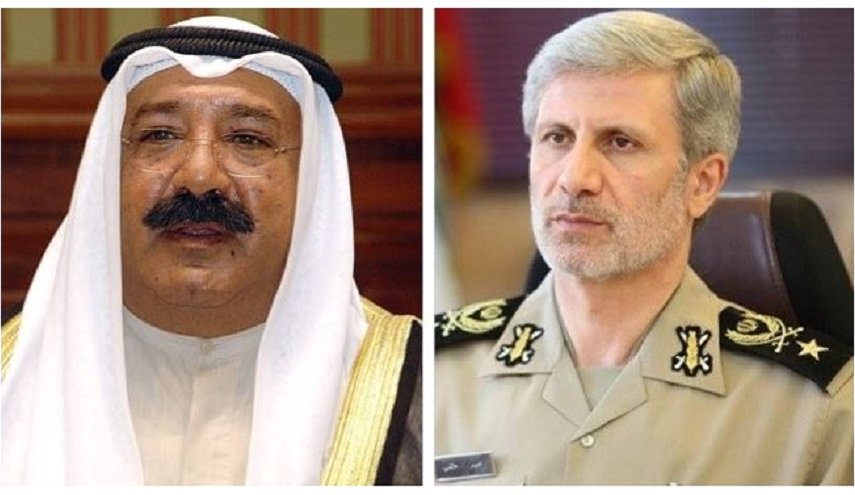 إتصال هاتفي بين وزراء الدفاع الإيراني والكويتي