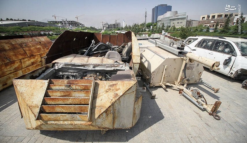 استعراض سيارات داعش الانتحارية في طهران