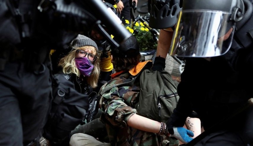 اعتقال 18 شخصا في أميركا خلال مظاهرات اليمين المتطرف